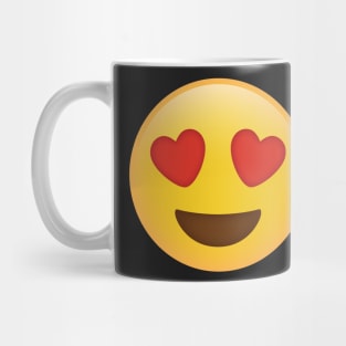 Heart Eyes Emoji Mug